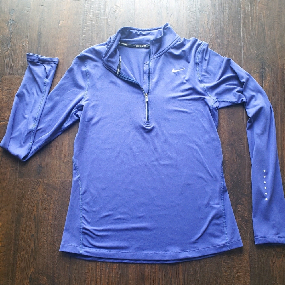 Like new Nike Running 1/2 zip pullover